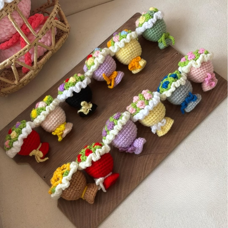 Baby Products Gift Pack - 15 Pack Hand-Knitted Bouquets Finished Product