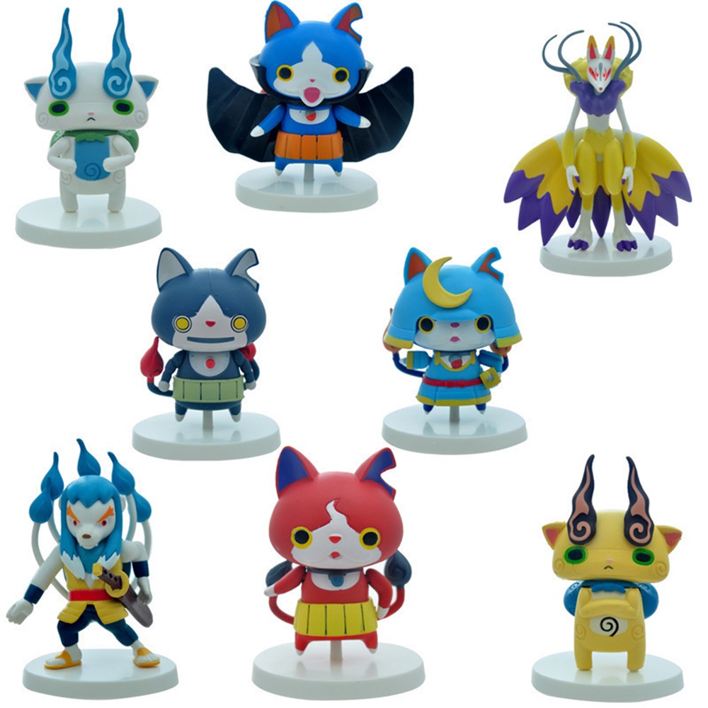 Baby Products News - 8Pcs/Lot Yokai Watch PVC Collectible Action