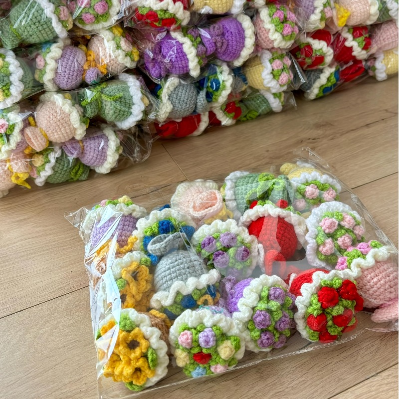 15 Pack Hand-Knitted Bouquets  - Baby Products Gift Pack incelemesi ve fiyatı