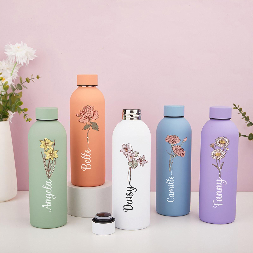 Customized floral water bottle - Portable Bottle Warmer incelemesi ve fiyatı