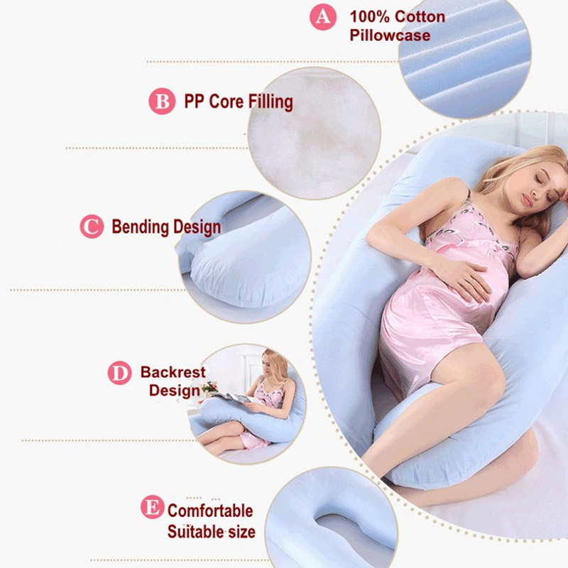 Pregnancy Pillow 130*70cm Slee - Nursing Pillow Breastfeeding incelemesi ve fiyatı