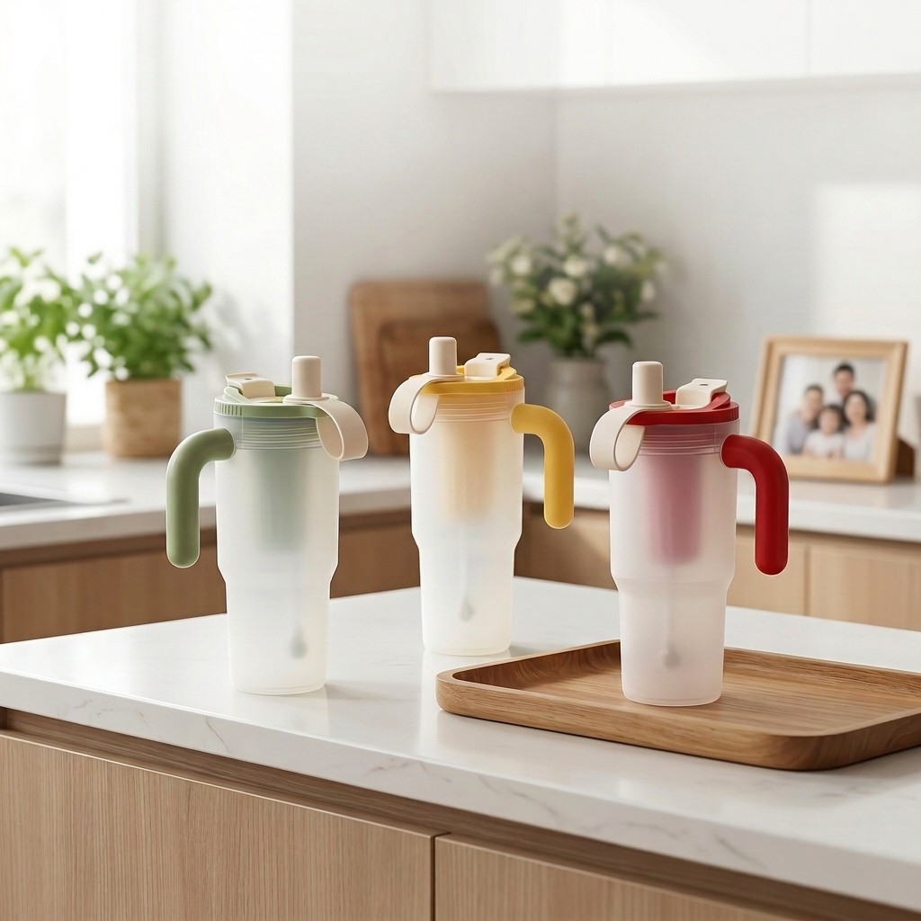 Transparent Plastic Water Cup  - Portable Bottle Warmer incelemesi ve fiyatı