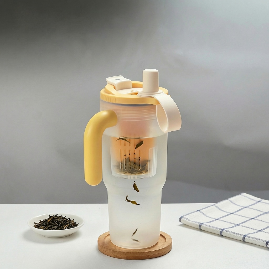 Transparent Plastic Water Cup  - Portable Bottle Warmer incelemesi ve fiyatı