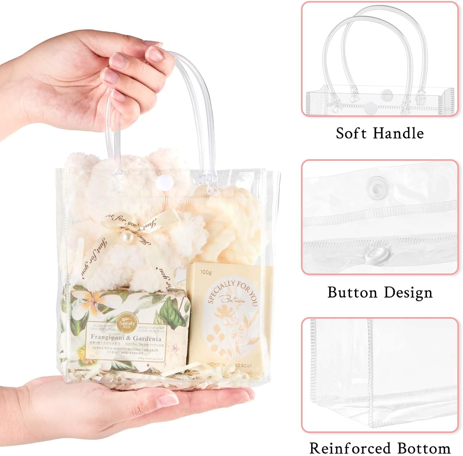 Clear Gift Bags with Handles,  - Baby Products Gift Pack incelemesi ve fiyatı