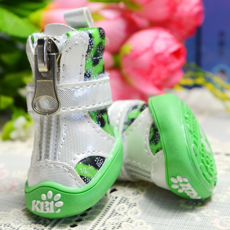 Bling Leopard  Pet Shoe Dog Pu - Baby Products News incelemesi ve fiyatı