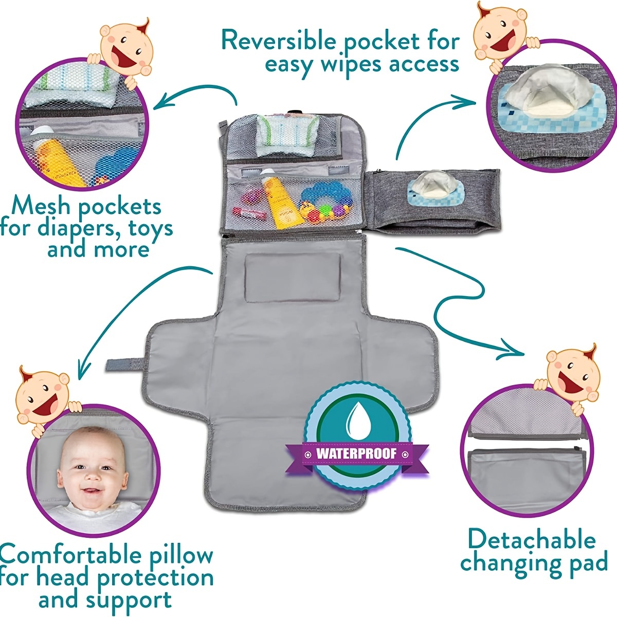 The Ultimate Baby Changing Mat - Diaper Changing Mat incelemesi ve fiyatı