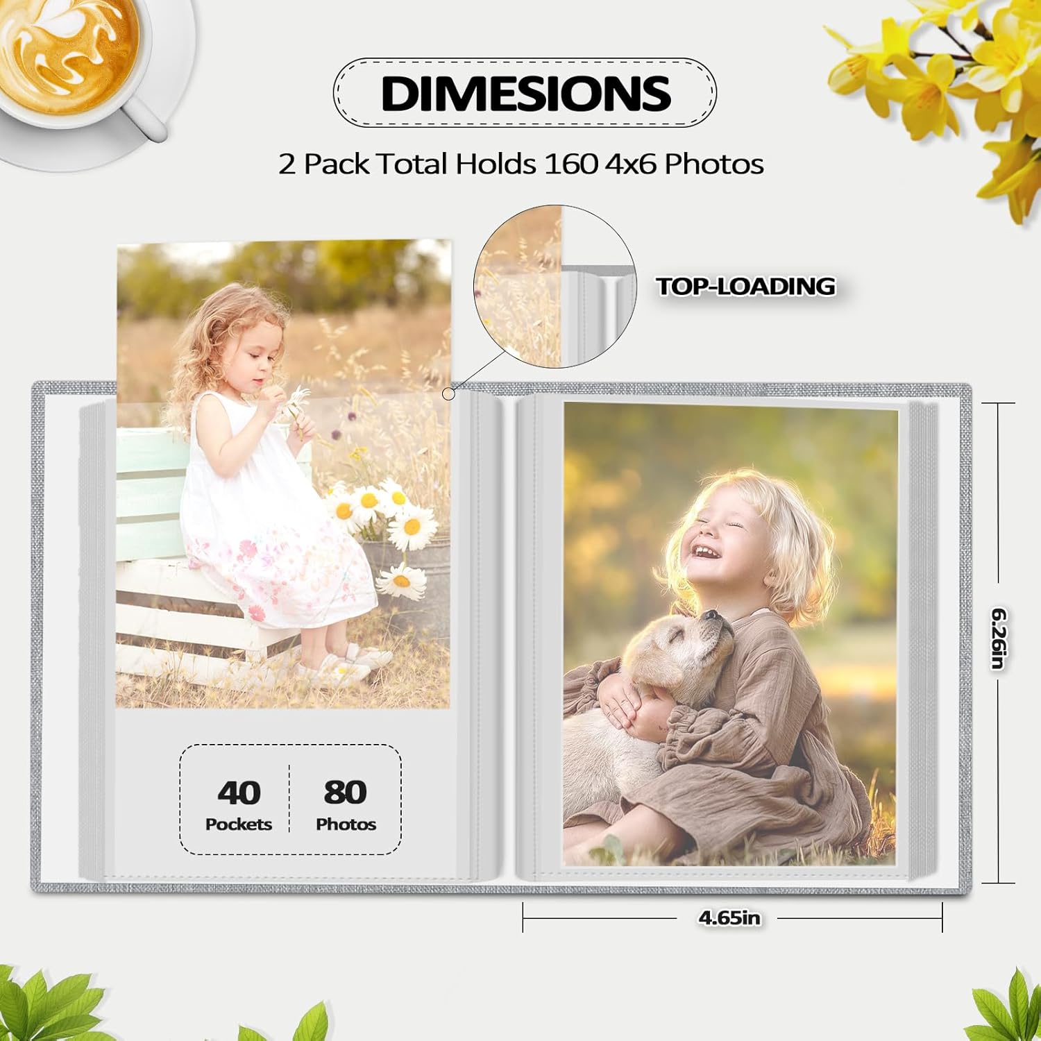 2 Pack Photo Album 4x6 Picture - Baby Products Gift Pack incelemesi ve fiyatı