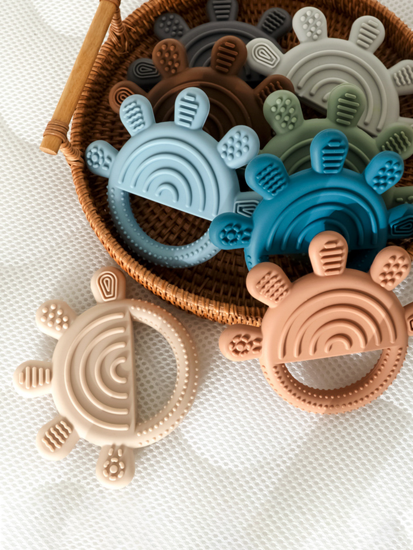 1PC Baby Silicone Teether Toys - Baby Products List incelemesi ve fiyatı